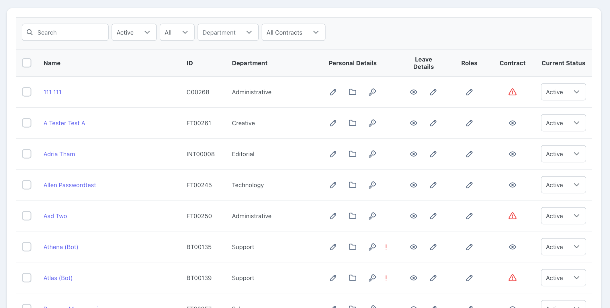 Neuhr Employee screenshot