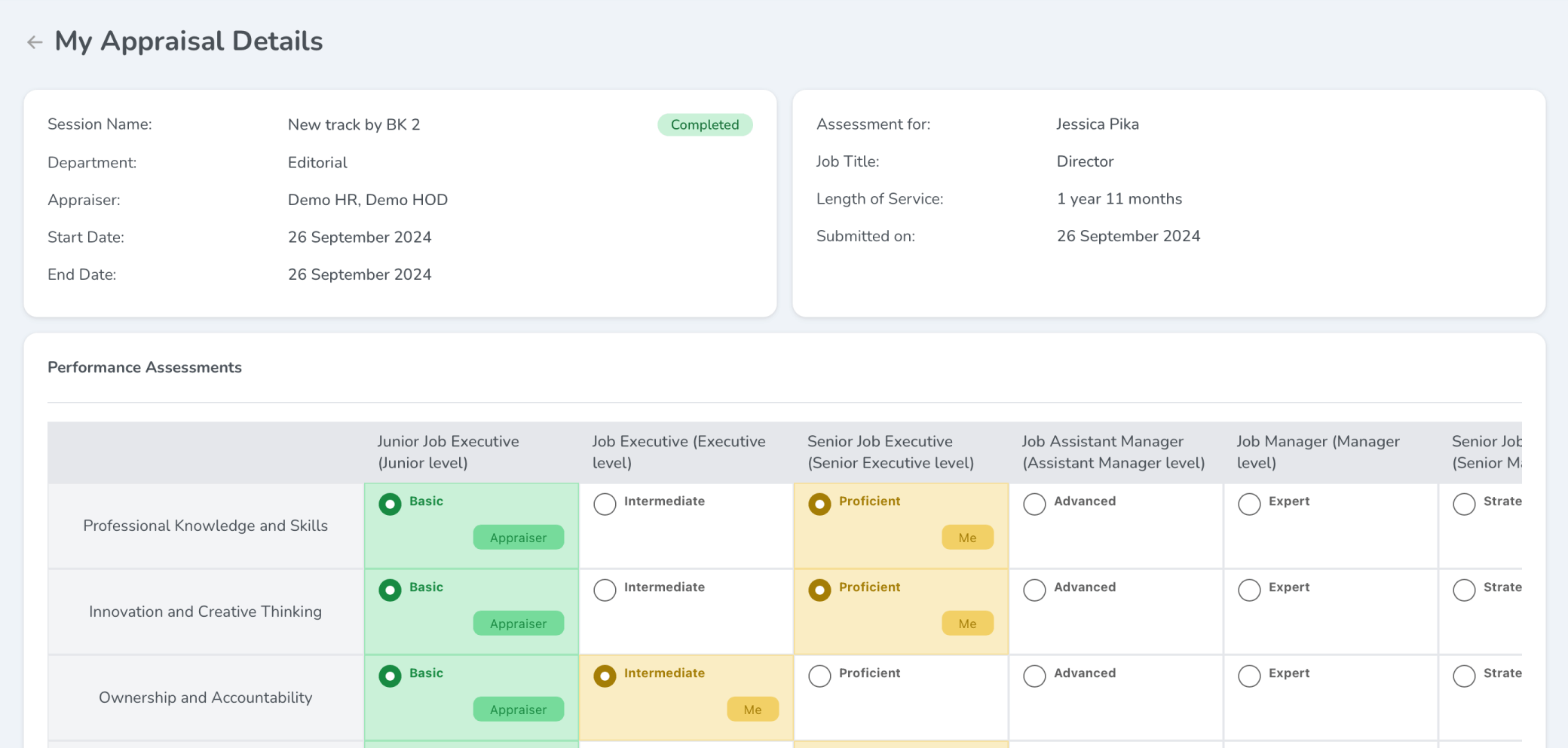 Neuhr Appraisal screenshot