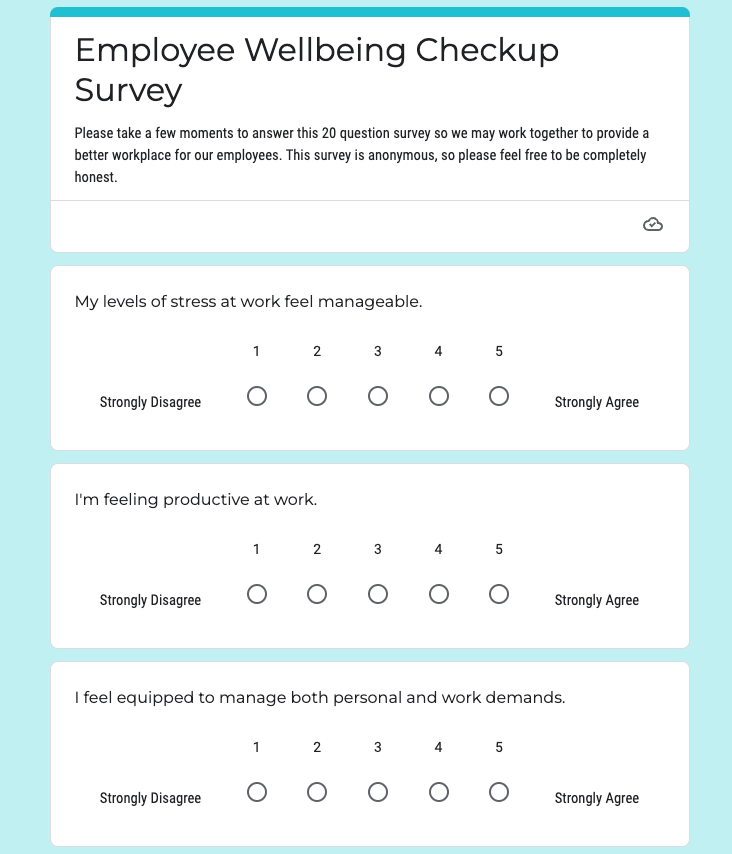 google forms