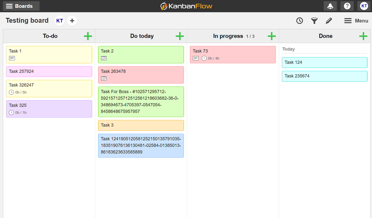 Free HR management tools - kanban flow