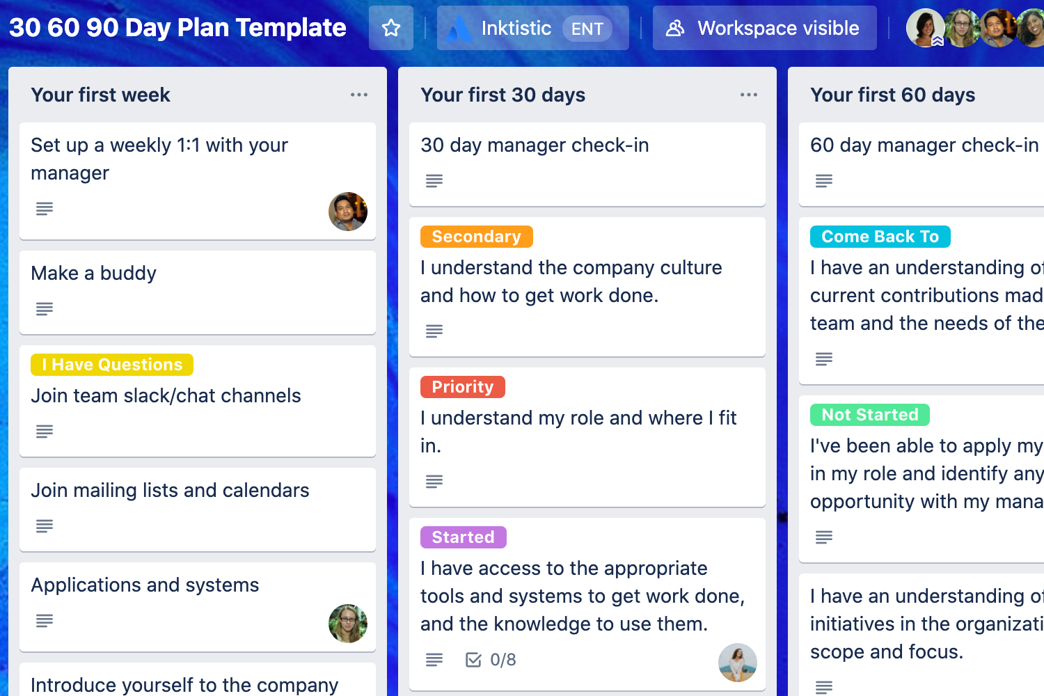 Free HR management tools - trello